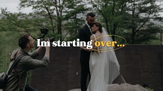Starting Over in my Wedding Video Business in 2024 - 10 Wedding Videography Tips