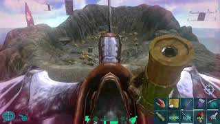 SOLO Рейд вулкана «Ark survival evolved mobile»