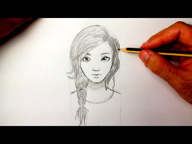 Como dibujar un rostro femenino paso a paso - thptnganamst.edu.vn