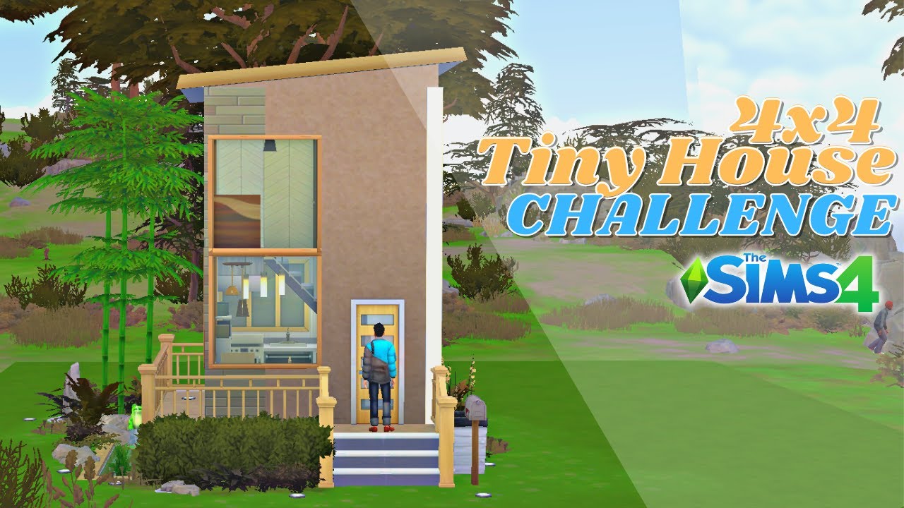 4x4 Tiny Home Build Challenge Sims 4 | PHILIPPINES - YouTube