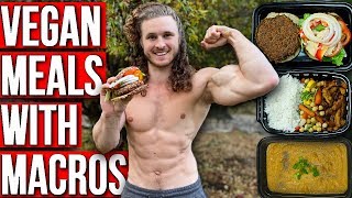 BEST VEGAN MEAL PREP FOR MUSCLE | EASY & HIGH PROTEIN