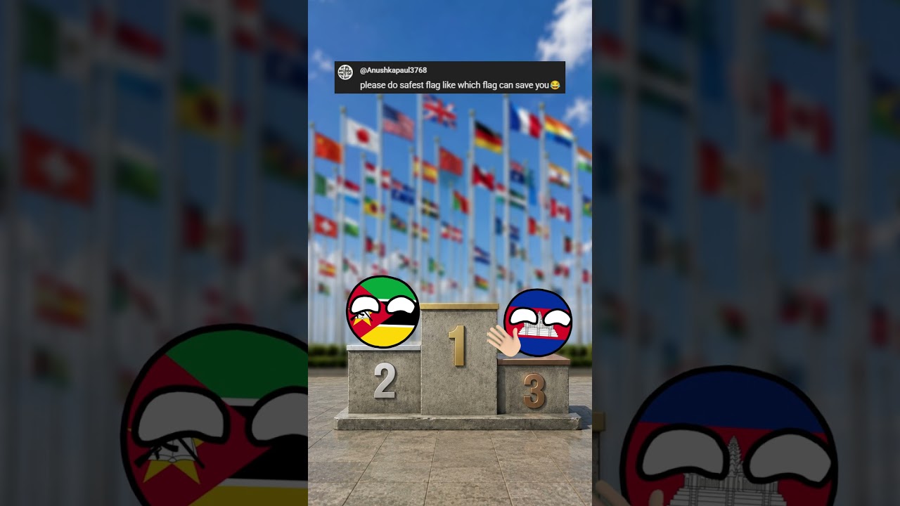 The Country With the Most Powerful Flag Is NOT Where You Think #USA #Flags #Shorts