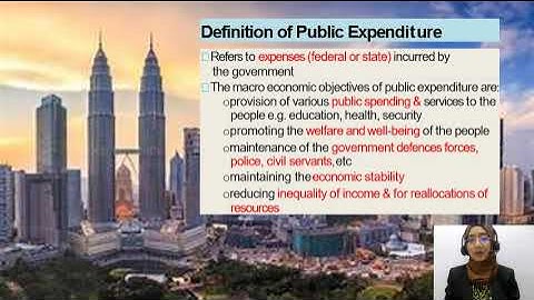 4.1 Definition of Public Expenditure