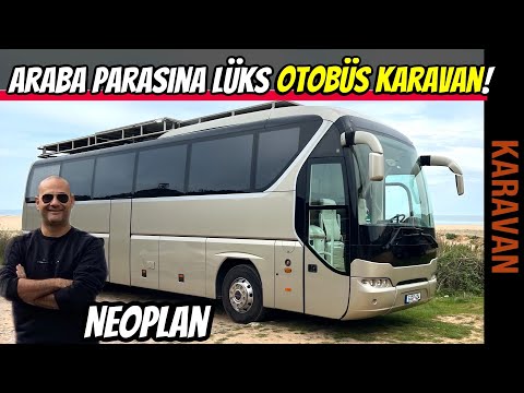 30m2 Karavan Neoplan Tourliner | Almanya’dan aldı Türkiye’de yaptırdı