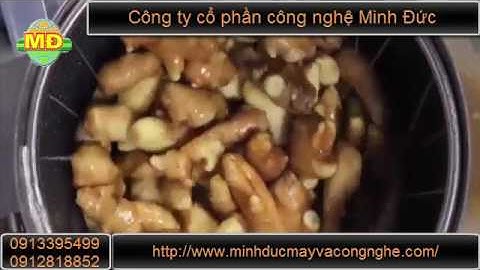 Máy cạo vỏ gừng, khoai tây, nông sản