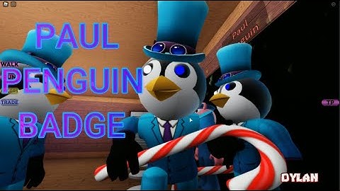 How to get PAUL PENGUIN BADGE + MORPH/SKIN in PIGGY RP INFECTION ROBLOX