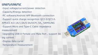 Usb-Тестер Um25C С Bluetooth-Модулем.