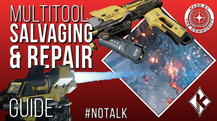 Multitool Salvaging & Repair Guide 3.18 [4K] Star citizen launch into Ship repairs #NoTalk