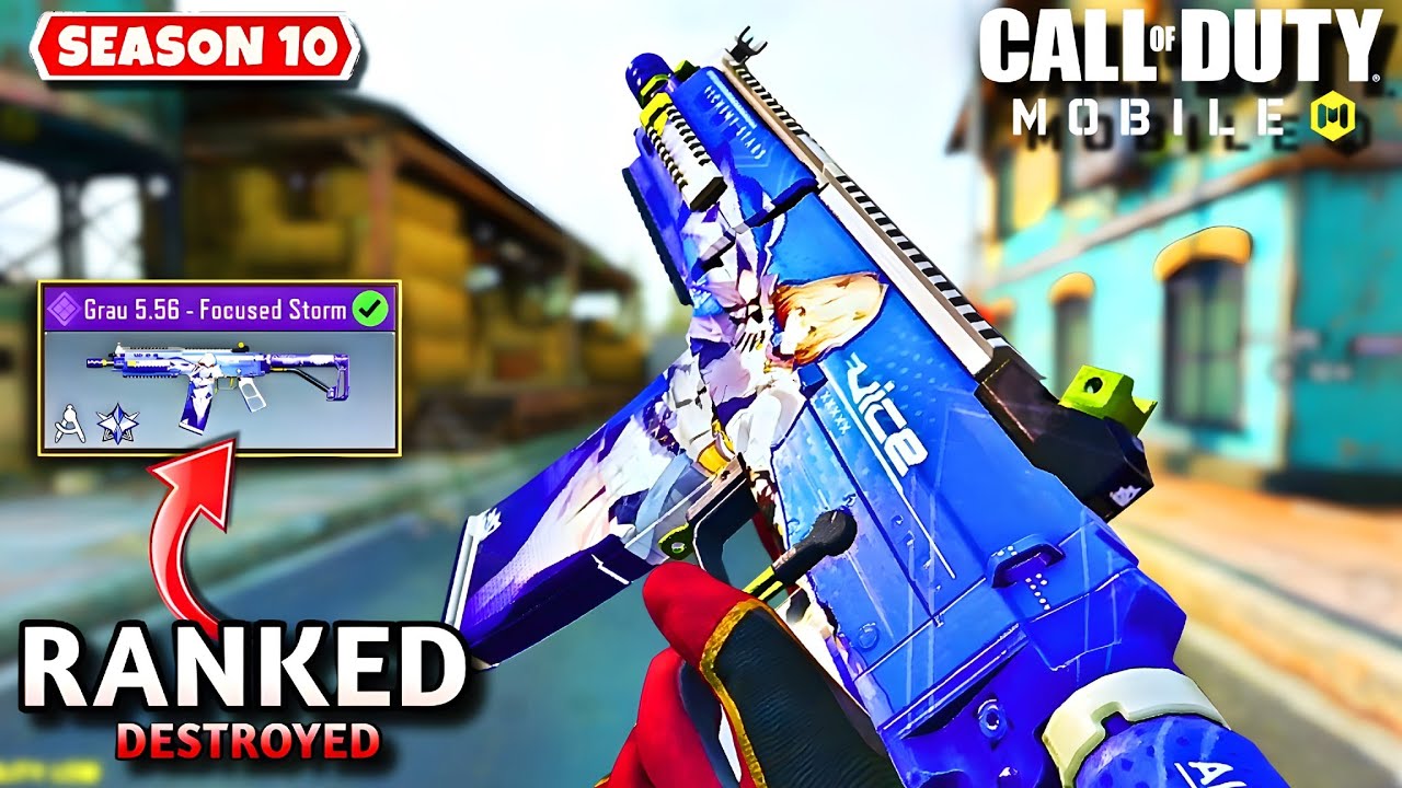 🔥 GRAU 5.56 ВЕРНУЛАСЬ! БЕЗУМНАЯ настройка безоткатного луча в CODM/Warzone Mobile (лучшая сборка ...