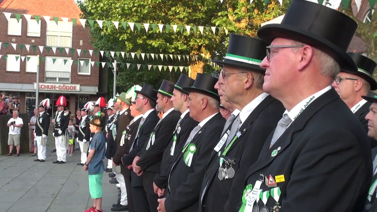 2018 - Ludgerus Schützengilde Harwick - Nationalhymne