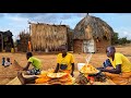 SOFTEST Layered Chapati & Creamy Peas Recipe | Village Life 🏜️