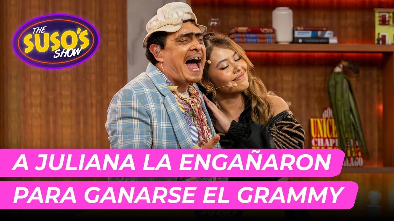 A JULIANA la engañaron para ganarse el GRAMMY LATINO