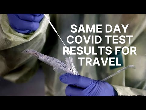 How to get same day covid test results for Travel? #travel