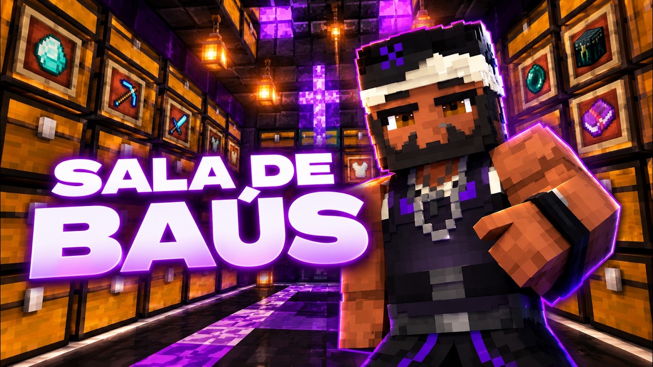 🔴 LIVE ON! 🔴 MEU NOVO SISTEMA DE ARMAZENAMENTO! 📦⛏️🌎  | MINECRAFT BEDROCK | XPHELIP GAMEPLAY