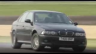 BMW E39 M5 vs. Jaguar S-Type R with Tiff Needell