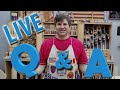 Live with Rob Cosman Episode 25: LIVE QUESTION & ANSWER