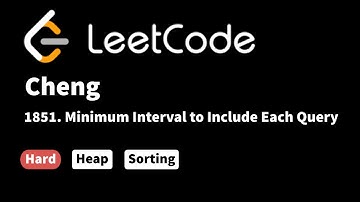 LeetCode 1851. Minimum Interval to Include Each Query