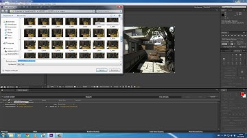 AAE CS6 Tutorial - Exporting as an image sequence! - Usaidhello