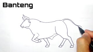 TUTORIAL MENGGAMBAR BANTENG YANG MUDAH