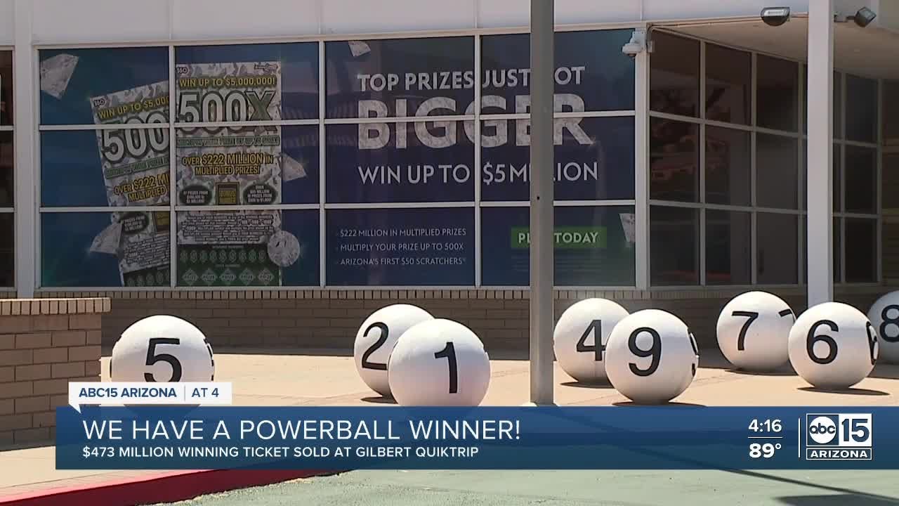 Single Powerball jackpot winning ticket worth $473.1 million sold in ...