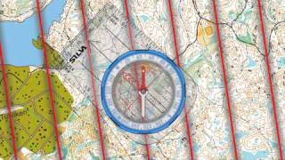 How to use a Compass - easy compass navigation with the Silva 1-2-3 system