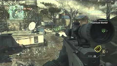CoD MW3 - *Collateral Damage*-Kill 2 enemys with 1 shot with a sniper