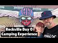 Welcome to rockville 2024 day 0  camping experience
