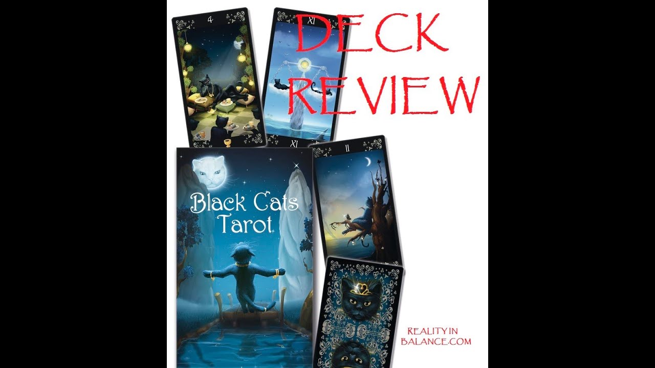 BLACK CATS TAROT😸🖤😾 | DECK REVIEW