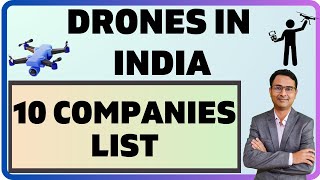 10 Drone companies to watch | Drone companies in india