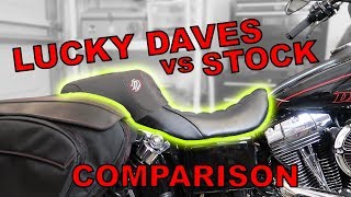 HARLEY DYNA - Lucky Daves vs Stock Comparison - FXDL