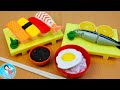 รีวิวของเล่นซูชิ ของเล่นหั่นได้ ของเล่นทำอาหาร ของเล่นเครื่องครัว ของเล่นตู้เย็น หม้อหุงข้าว