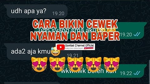 GOMBALAN MAU LEWAT CHAT WA LANGSUNG BAPER ABIS//GOMBALAN MAUT 2021