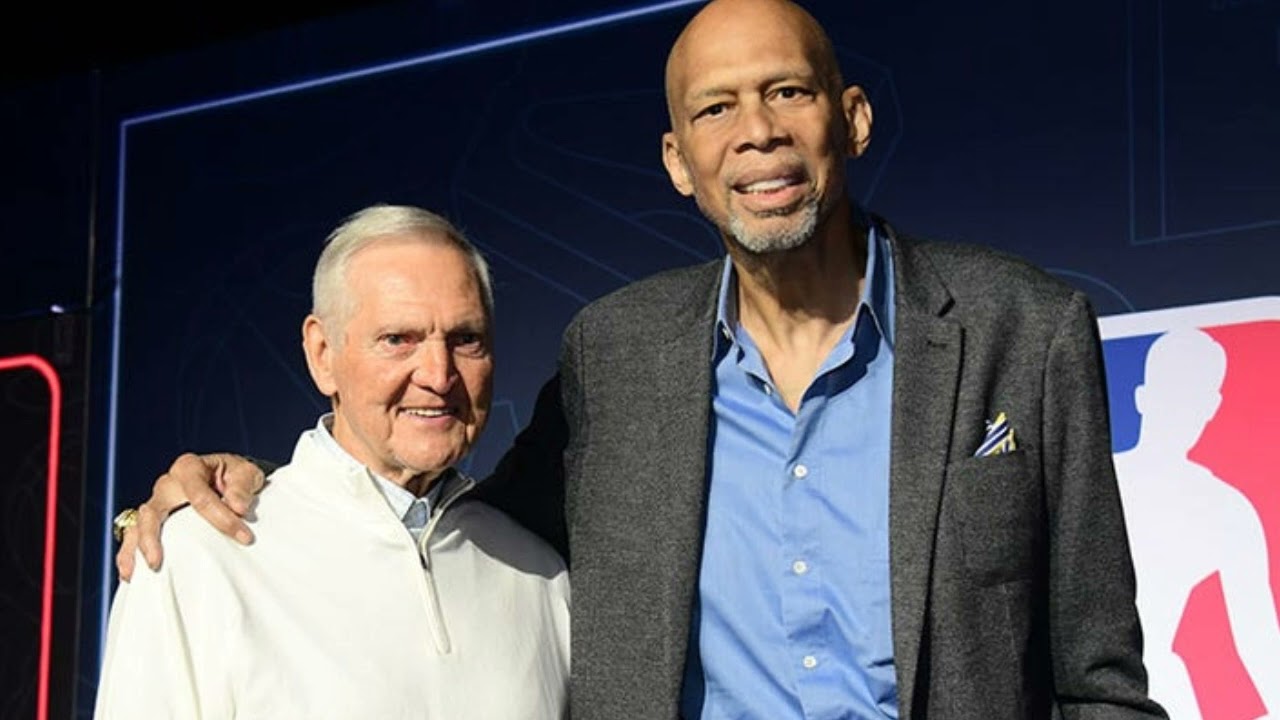 Last images of Jerry West before death Jerry West dies NBA Lakers Jerry West Lakers Kareem Lakers