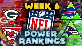 The Official 2021 NFL Power Rankings Week 6 Edition || TPS