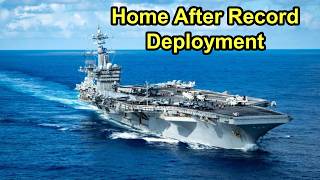 USS Gerald R. Ford Arrives Home Ending Record Deployment. Net Worth