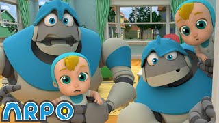 We Have a Flea PROBLEM!!! | Baby Daniel and ARPO The Robot | Funny Cartoons for Kids