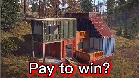 Shipping container building skin 🔥/ Rust Console 4st September