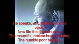 Video thumbnail of "O For A Thousand Tongues To Sing (Hymn with words and music) - Charles Wesley"