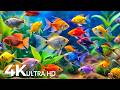 DREAM AQUARIUM 4K - Marine Life, Sea Animals and Coral Reef - Fish Tank Sounds for Deep Sleep #23