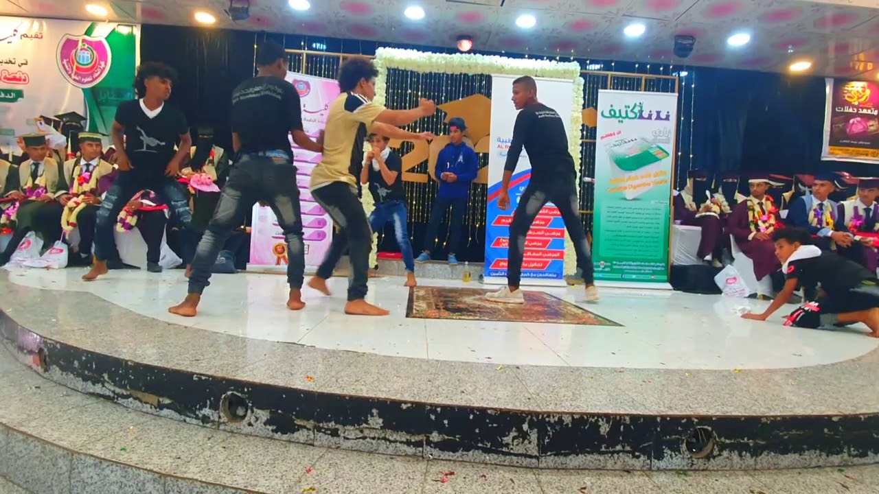 اقوه عرض في اليمن من فريق باركور إعصار الحديده 2021