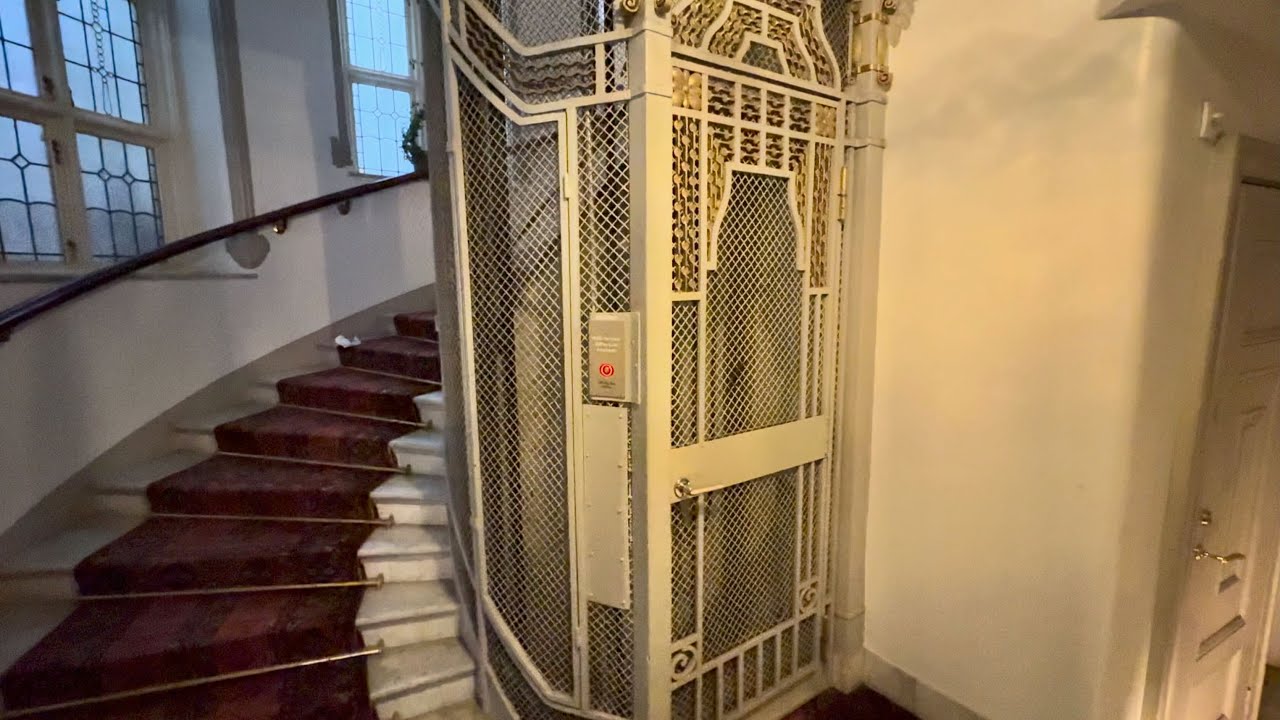 Stockholm Sweden: Tasteful mod of a Vintage Elevator