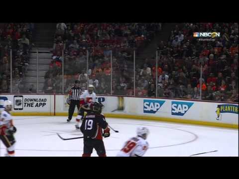 Corey Perry's scary collision