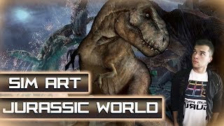 SIM ART - Jurassic world (Dubstep DPG)