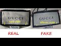 Gucci Blade T shirt original vs good replica. How to tell fake Gucci T shirt