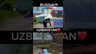 Uzbekistan🇺🇿 vs Russia🇷🇺 //tdm🔥 //-PUBG MOBILE#pubg #pubgmobile #tdm #shorts