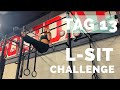 TAG 13: L-SIT CHALLENGE -  CHIN UP L-RAISES