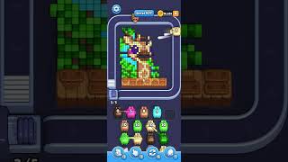 Giraffe puzzle tall vibes 🦒 #pixelflow #level427 #puzzle #gaming Subscribe for more levels!