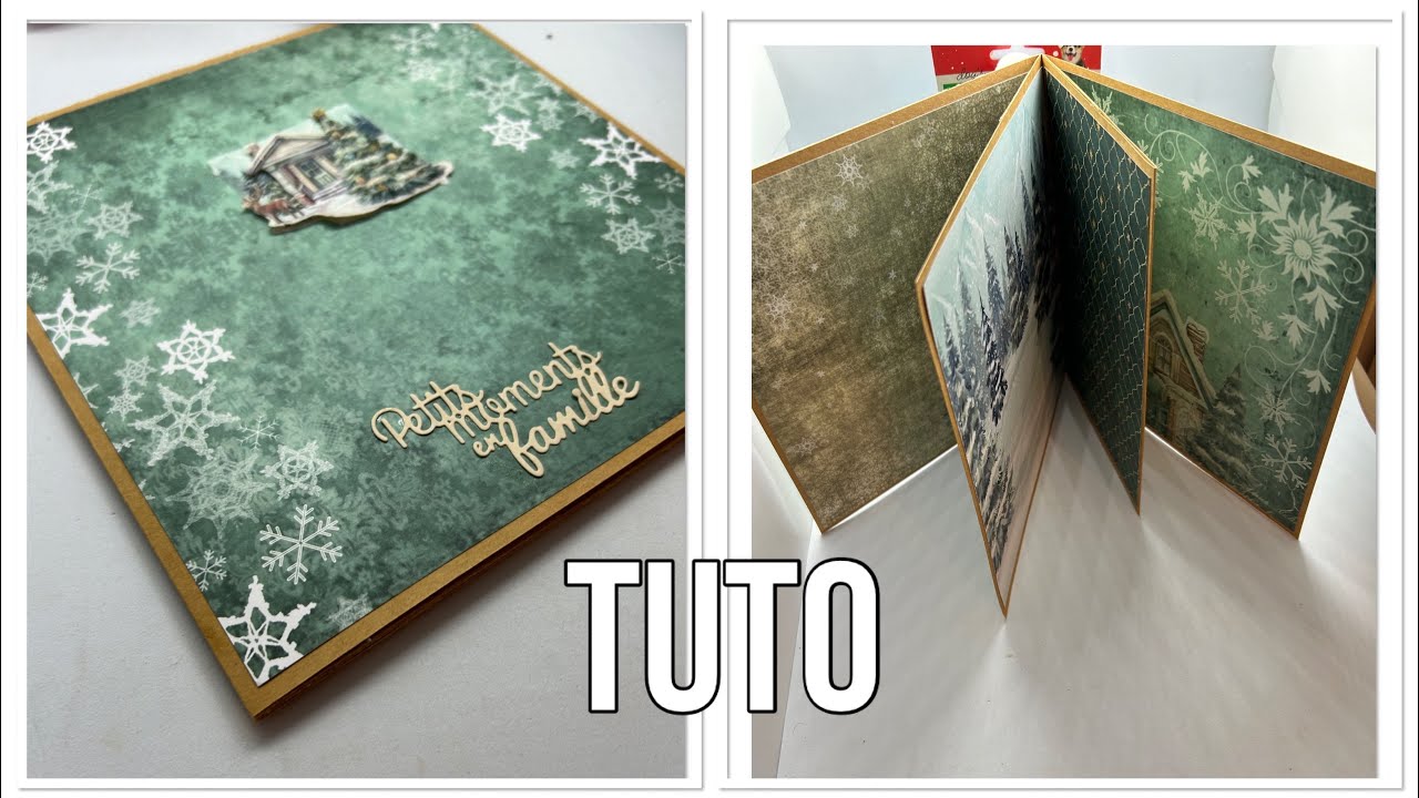 TUTO mini album tres simple et rapide