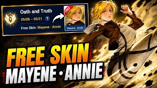 Mayene Annie Skin FREE Guide | HOK x Attack on Titan