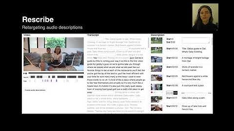 Rescribe: Authoring and Automatically Editing Audio Descriptions
